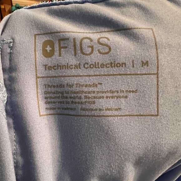 Figs Ceil Blue Livingston Scrub Pants M - Picture 5 of 5